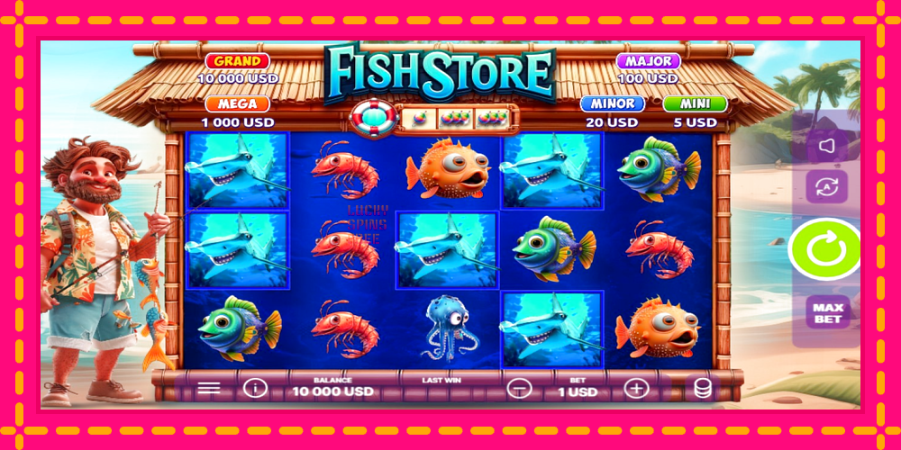 Fish Store - thiết bị chơi game với phần thưởng độc đáo, hình ảnh 1