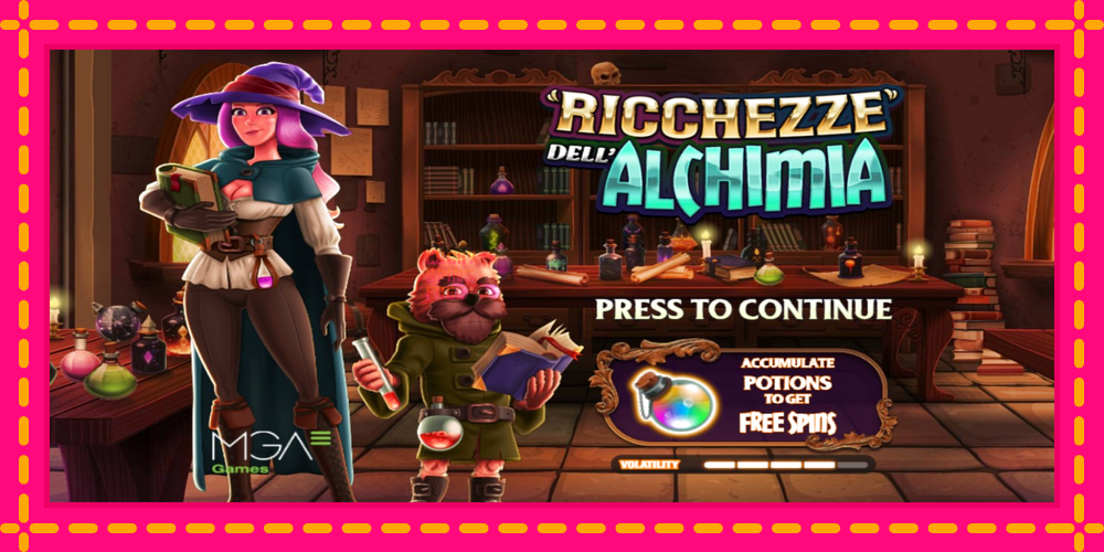 Ricchezze dellAlchimia - thiết bị chơi game với phần thưởng độc đáo, hình ảnh 1