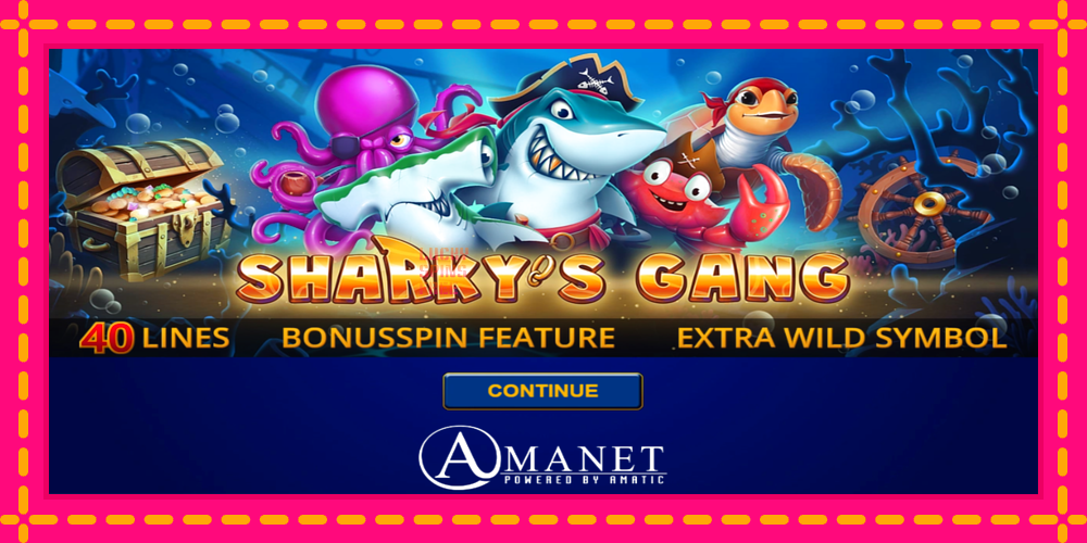 Sharkys Gang - thiết bị chơi game với phần thưởng độc đáo, hình ảnh 1