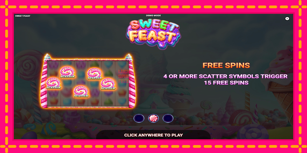 Sweet Feast - thiết bị chơi game với phần thưởng độc đáo, hình ảnh 2