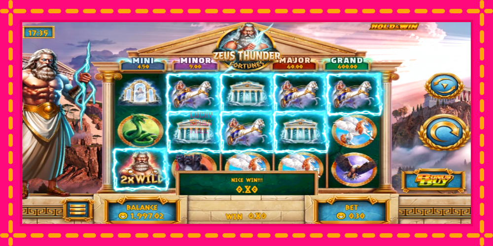 Zeus Thunder Fortunes - thiết bị chơi game với phần thưởng độc đáo, hình ảnh 3