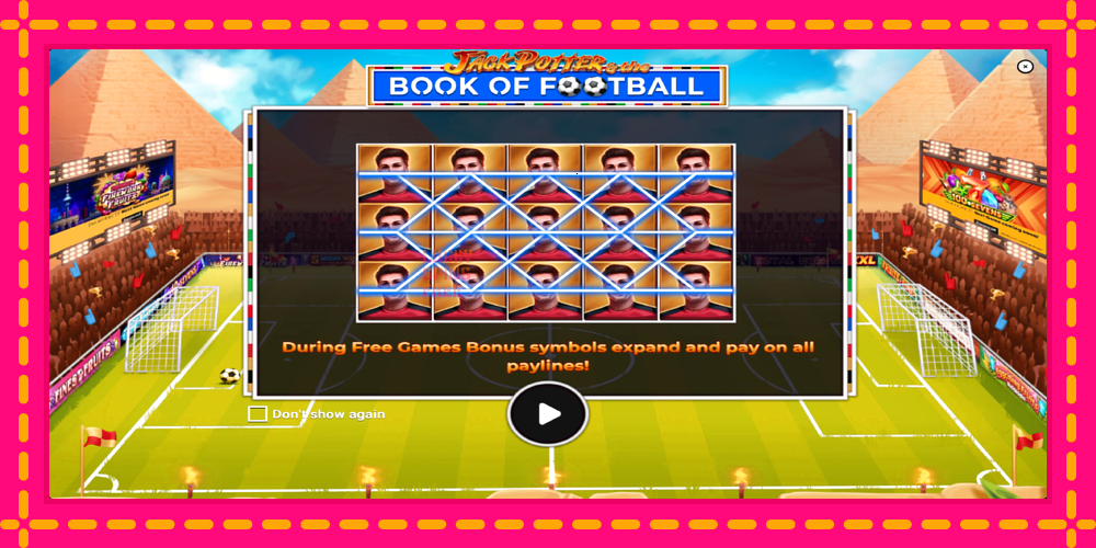 Jack Potter & The Book of Football - thiết bị chơi game với phần thưởng độc đáo, hình ảnh 1