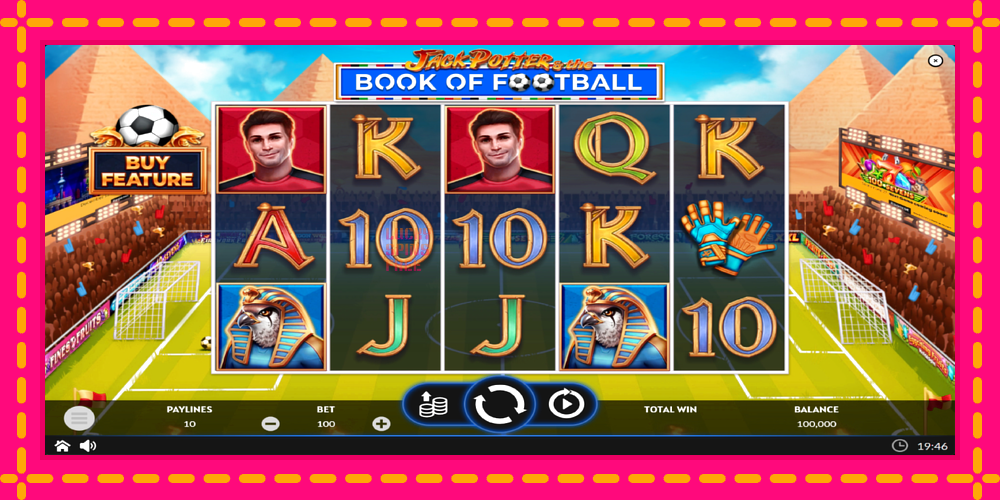 Jack Potter & The Book of Football - thiết bị chơi game với phần thưởng độc đáo, hình ảnh 2