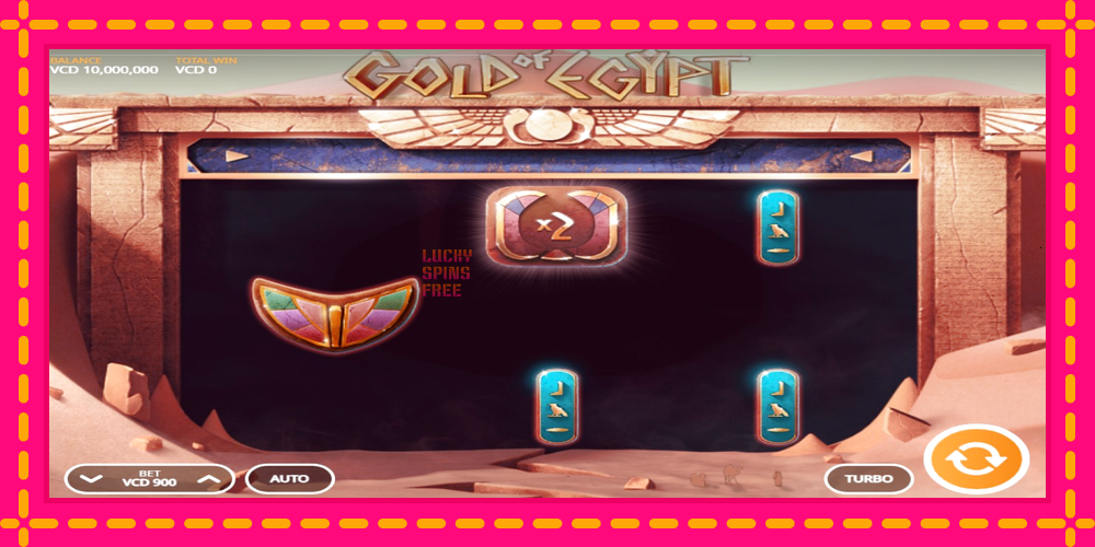 Gold of Egypt - thiết bị chơi game với phần thưởng độc đáo, hình ảnh 1