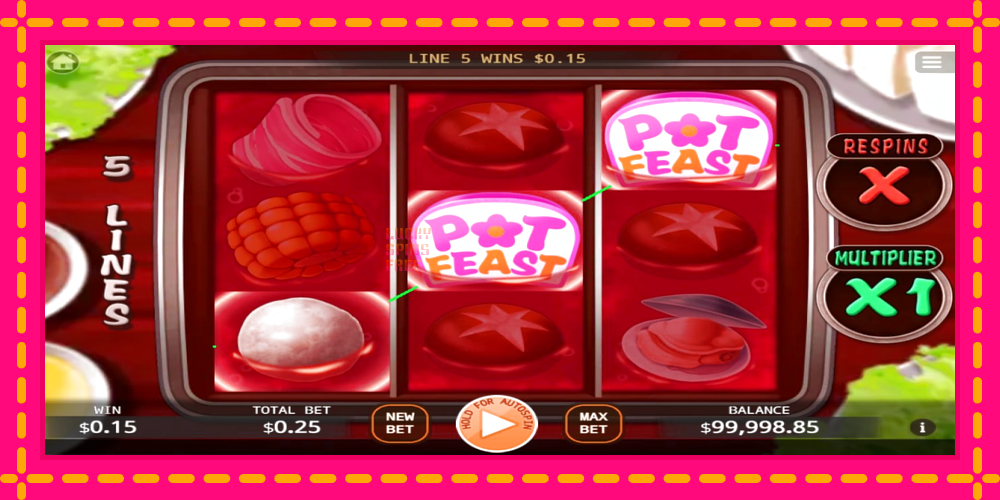 Pot Feast - thiết bị chơi game với phần thưởng độc đáo, hình ảnh 4