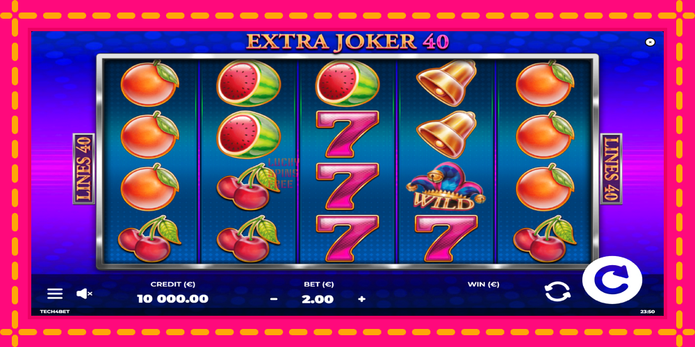 Extra Joker 40 - thiết bị chơi game với phần thưởng độc đáo, hình ảnh 1