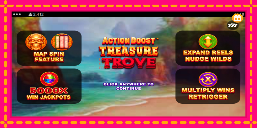 Action Boost Treasure Trove - thiết bị chơi game với phần thưởng độc đáo, hình ảnh 1