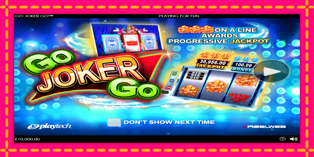 Go Joker Go - thiết bị chơi game với phần thưởng độc đáo, hình ảnh 1