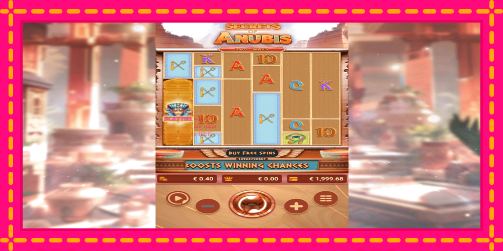 Secrets of Anubis - thiết bị chơi game với phần thưởng độc đáo, hình ảnh 3