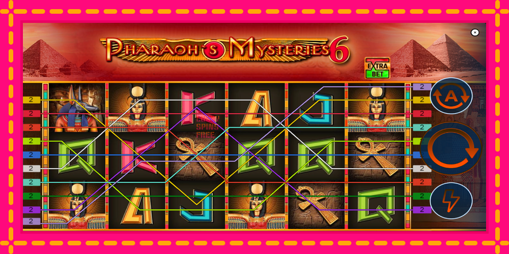 Pharaons Mysteries 6 - thiết bị chơi game với phần thưởng độc đáo, hình ảnh 2