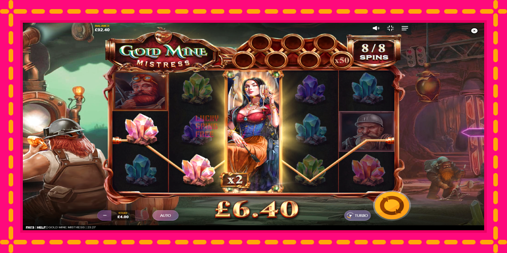 Gold Mine Mistress - thiết bị chơi game với phần thưởng độc đáo, hình ảnh 4