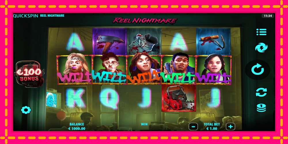 Reel Nightmare - thiết bị chơi game với phần thưởng độc đáo, hình ảnh 2