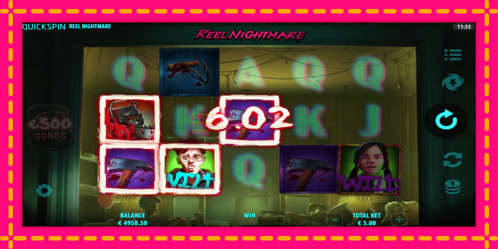 Reel Nightmare - thiết bị chơi game với phần thưởng độc đáo, hình ảnh 3