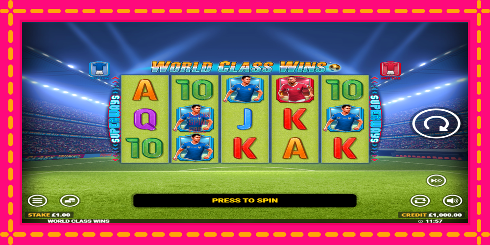 World Class Wins - thiết bị chơi game với phần thưởng độc đáo, hình ảnh 1