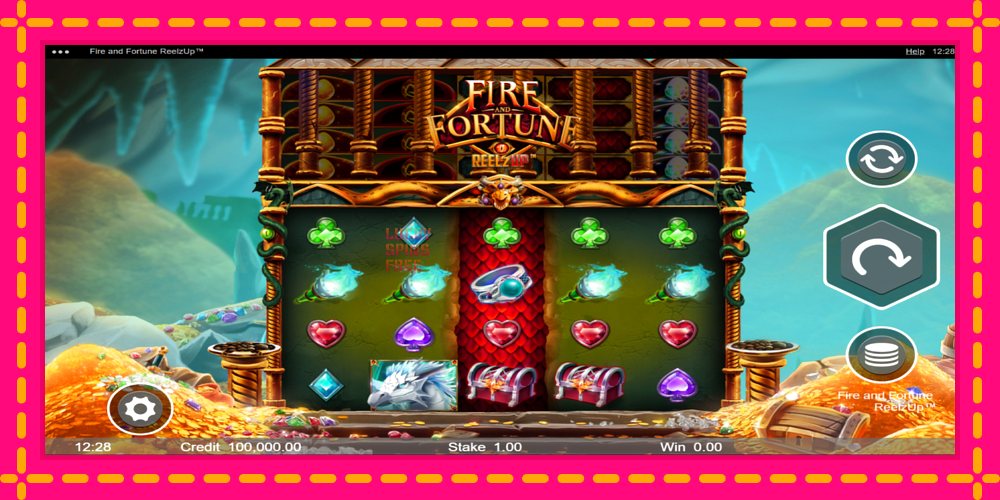 Fire and Fortune ReelzUp - thiết bị chơi game với phần thưởng độc đáo, hình ảnh 2