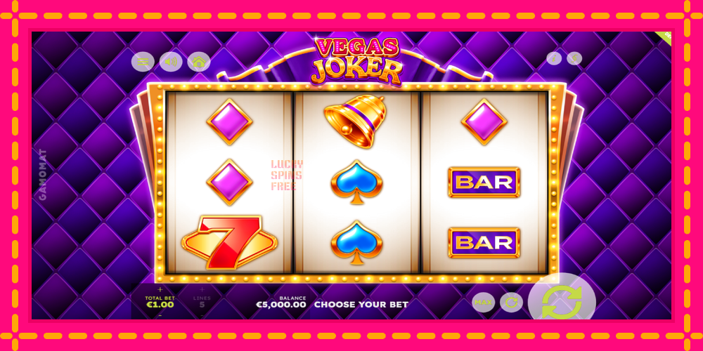 Vegas Joker - thiết bị chơi game với phần thưởng độc đáo, hình ảnh 2