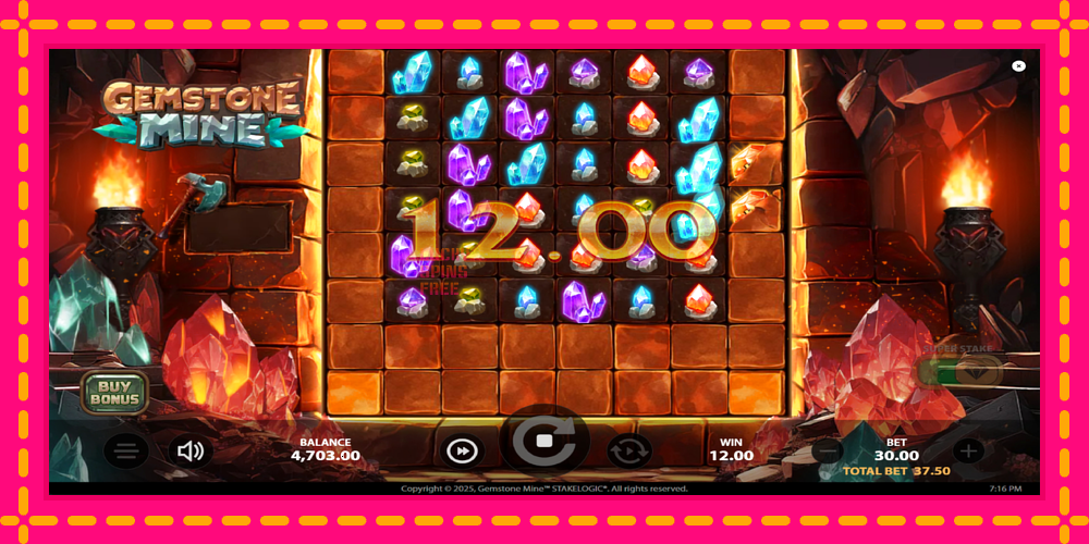 Gemstone Mine - thiết bị chơi game với phần thưởng độc đáo, hình ảnh 3