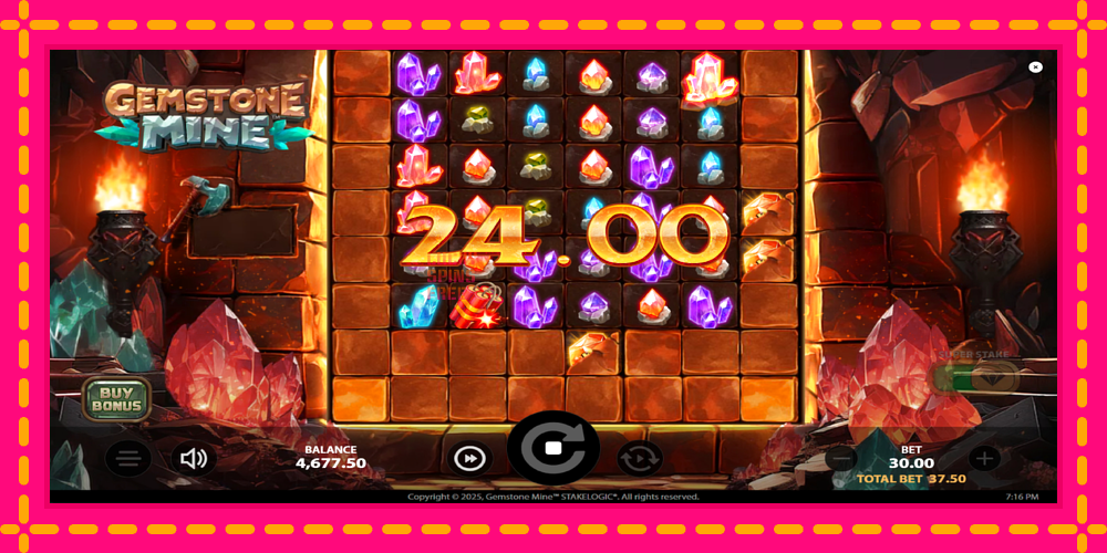 Gemstone Mine - thiết bị chơi game với phần thưởng độc đáo, hình ảnh 4