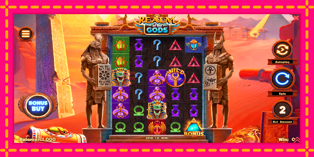 Realm of the Gods - thiết bị chơi game với phần thưởng độc đáo, hình ảnh 2