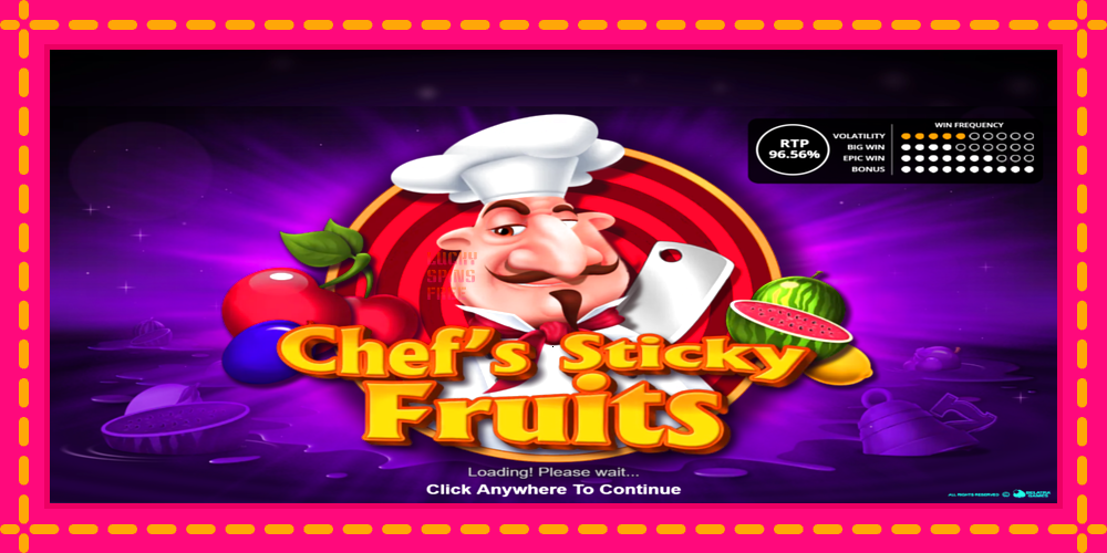 Chefs Sticky Fruits - thiết bị chơi game với phần thưởng độc đáo, hình ảnh 1