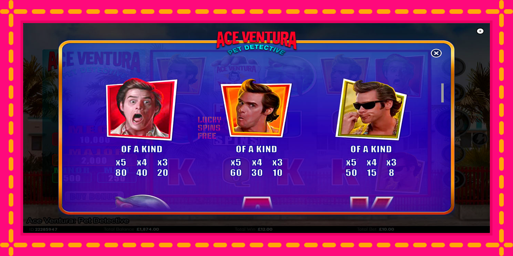 Ace Ventura - thiết bị chơi game với phần thưởng độc đáo, hình ảnh 6