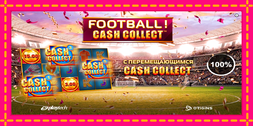 Football Cash Collect PowerPlay Jackpot - thiết bị chơi game với phần thưởng độc đáo, hình ảnh 1