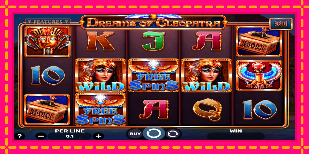 Dreams of Cleopatra - thiết bị chơi game với phần thưởng độc đáo, hình ảnh 1