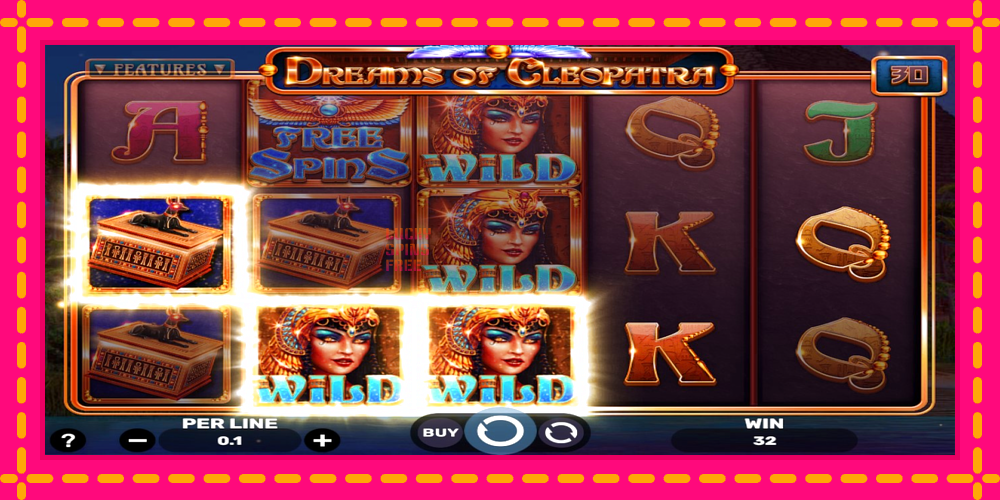 Dreams of Cleopatra - thiết bị chơi game với phần thưởng độc đáo, hình ảnh 3