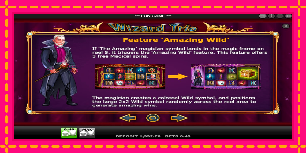 Wizard Trio - thiết bị chơi game với phần thưởng độc đáo, hình ảnh 7