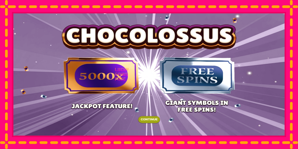 Chocolossus - thiết bị chơi game với phần thưởng độc đáo, hình ảnh 1