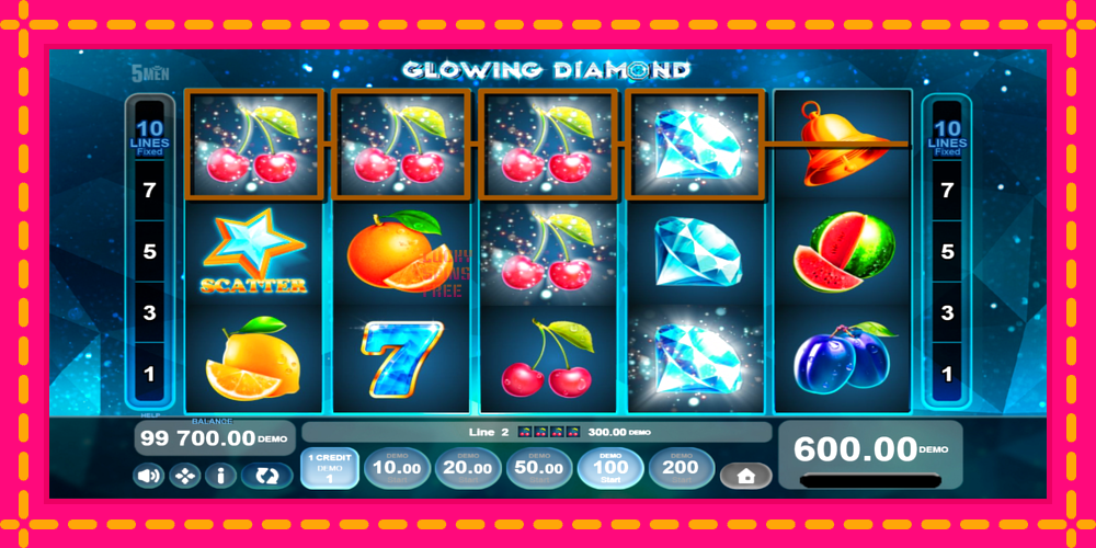 Glowing Diamond - thiết bị chơi game với phần thưởng độc đáo, hình ảnh 3