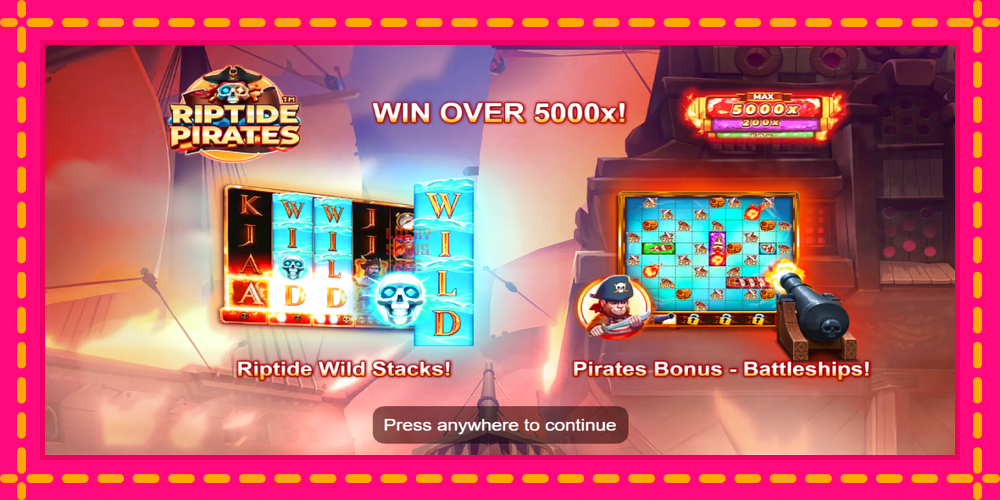 Riptide Pirates - thiết bị chơi game với phần thưởng độc đáo, hình ảnh 1