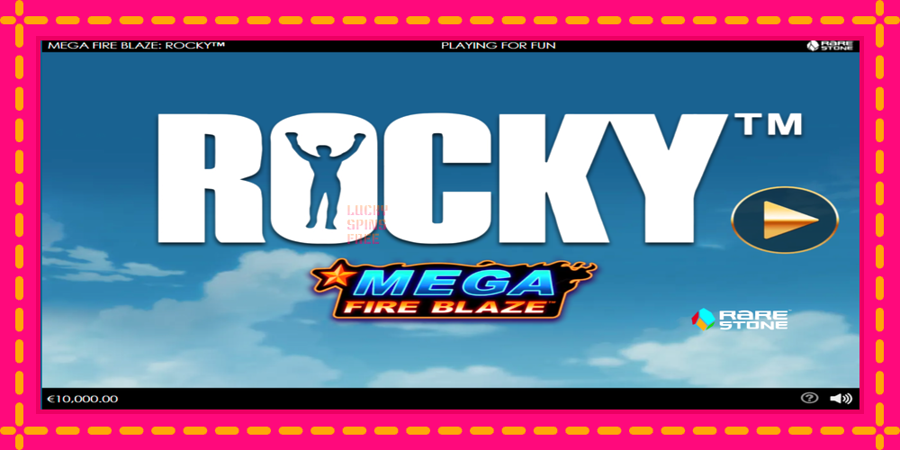 Mega Fire Blaze: Rocky - thiết bị chơi game với phần thưởng độc đáo, hình ảnh 1