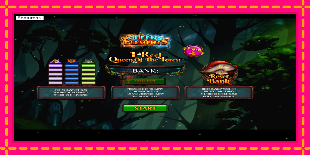 1 Reel Queen of the Forest - thiết bị chơi game với phần thưởng độc đáo, hình ảnh 1