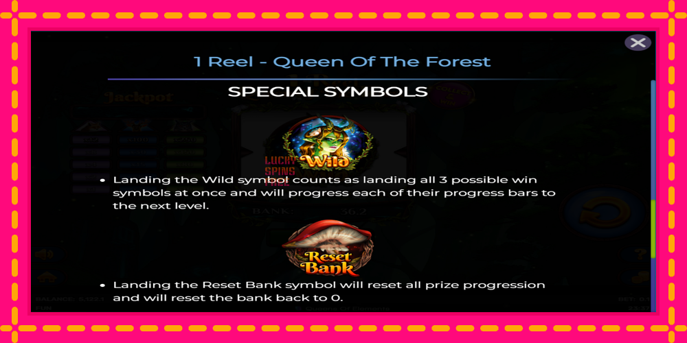 1 Reel Queen of the Forest - thiết bị chơi game với phần thưởng độc đáo, hình ảnh 6