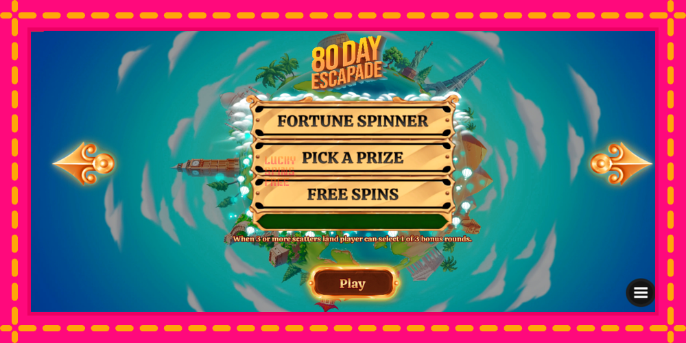 80 Day Escapade - thiết bị chơi game với phần thưởng độc đáo, hình ảnh 1