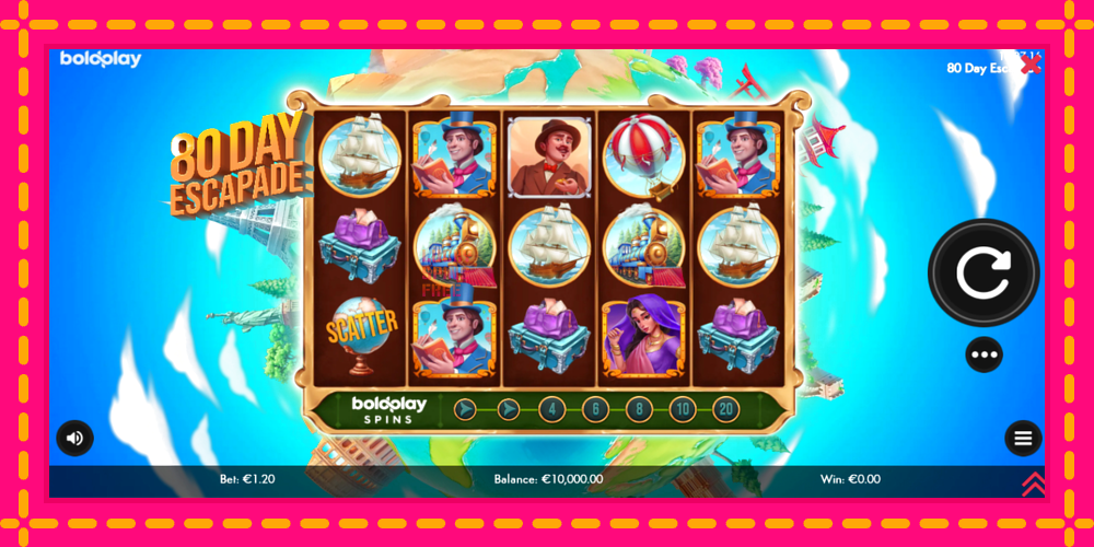 80 Day Escapade - thiết bị chơi game với phần thưởng độc đáo, hình ảnh 2