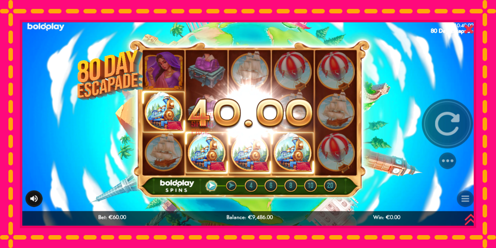 80 Day Escapade - thiết bị chơi game với phần thưởng độc đáo, hình ảnh 3