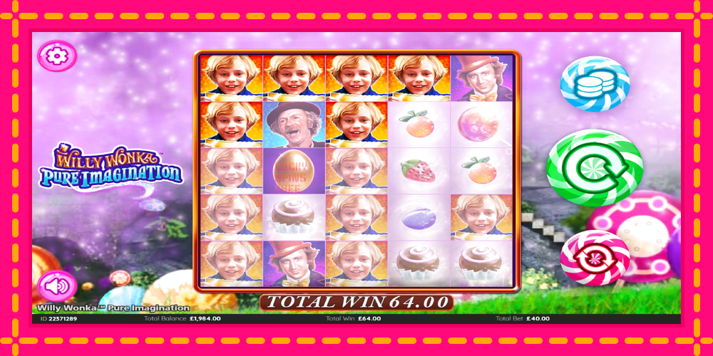 Willy Wonka Pure Imagination - thiết bị chơi game với phần thưởng độc đáo, hình ảnh 3