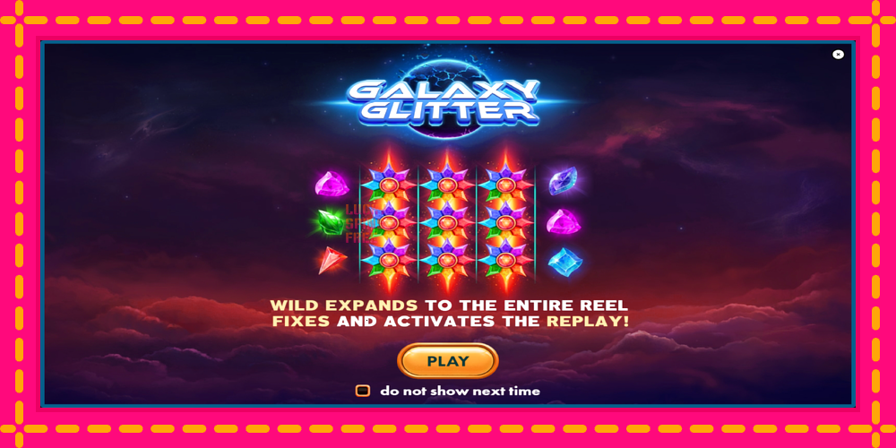 Galaxy Glitter - thiết bị chơi game với phần thưởng độc đáo, hình ảnh 1