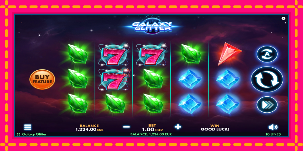 Galaxy Glitter - thiết bị chơi game với phần thưởng độc đáo, hình ảnh 2