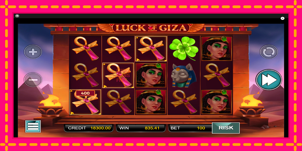 Luck of Giza - thiết bị chơi game với phần thưởng độc đáo, hình ảnh 2