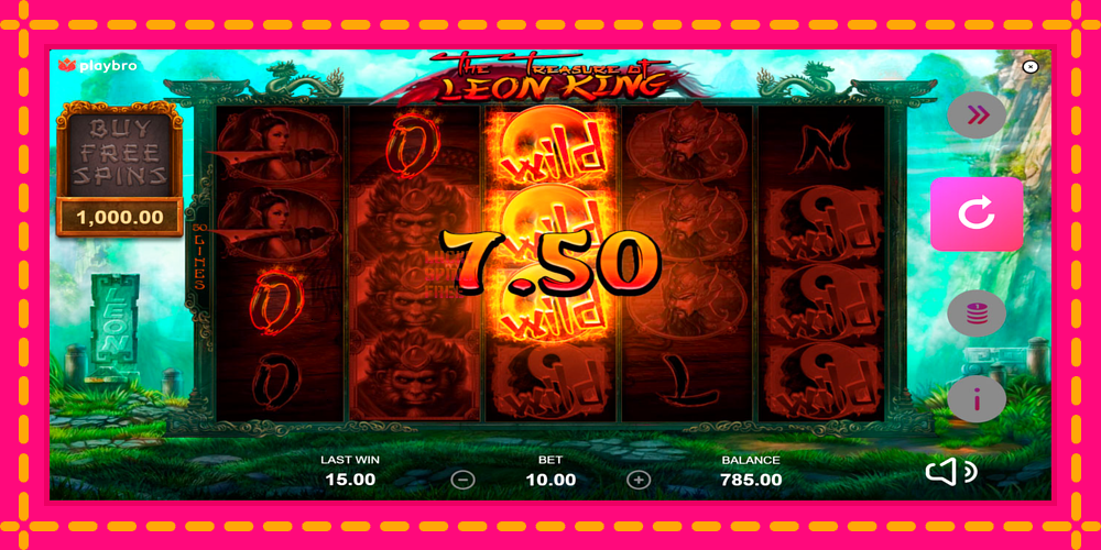 The Treasure of Leon King - thiết bị chơi game với phần thưởng độc đáo, hình ảnh 4