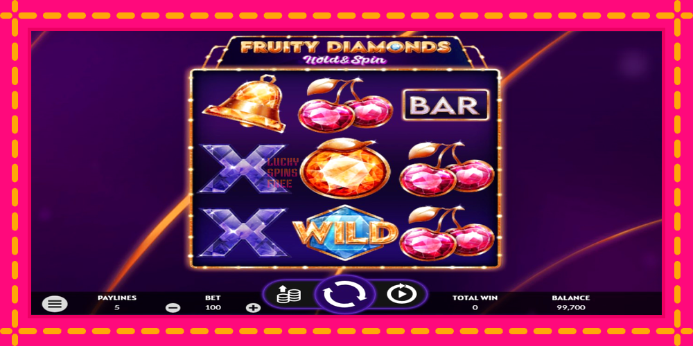 Fruity Diamonds - thiết bị chơi game với phần thưởng độc đáo, hình ảnh 2