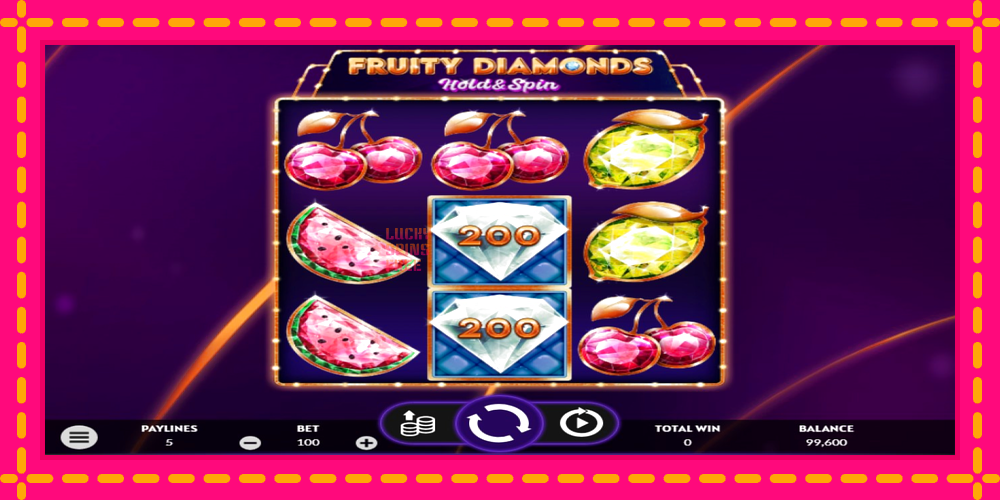 Fruity Diamonds - thiết bị chơi game với phần thưởng độc đáo, hình ảnh 3