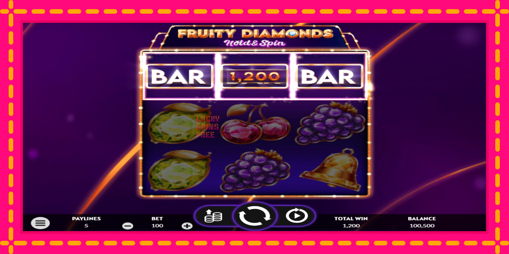 Fruity Diamonds - thiết bị chơi game với phần thưởng độc đáo, hình ảnh 4