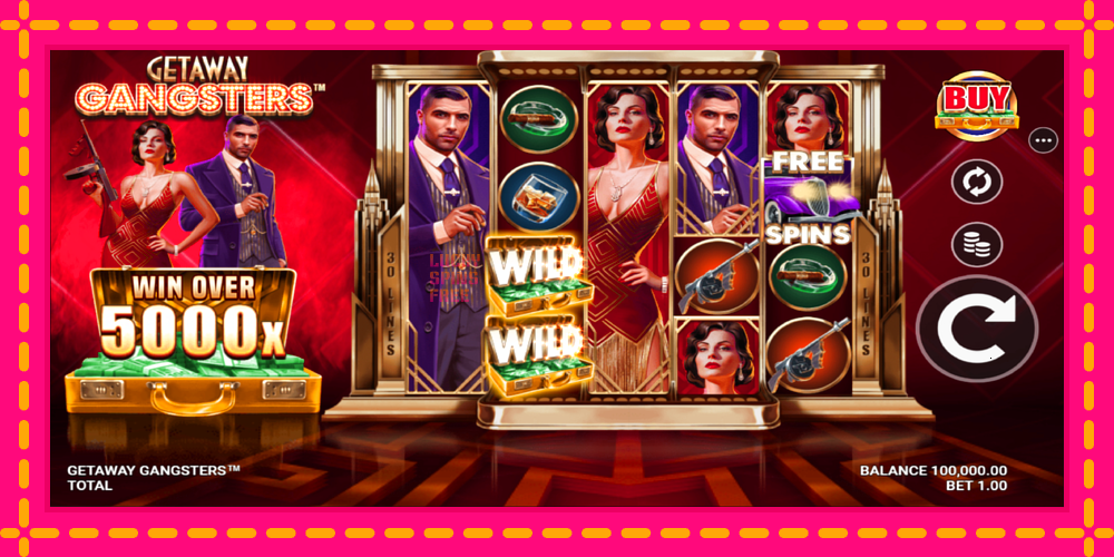 Getaway Gangsters - thiết bị chơi game với phần thưởng độc đáo, hình ảnh 2