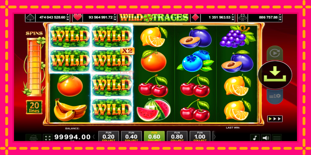 Wild Traces - thiết bị chơi game với phần thưởng độc đáo, hình ảnh 3