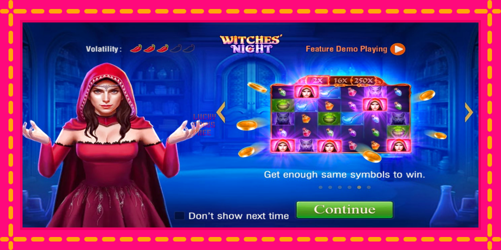 Witches Night - thiết bị chơi game với phần thưởng độc đáo, hình ảnh 1