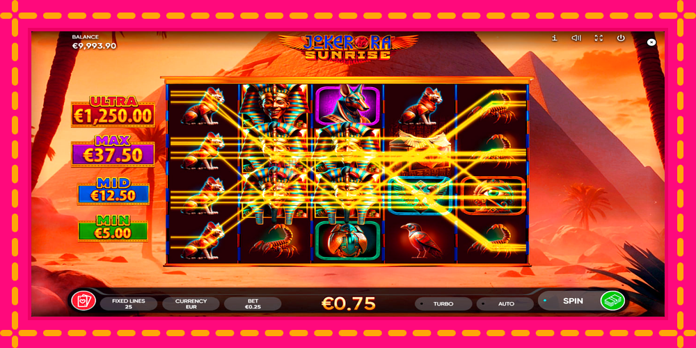 Joker Ra: Sunrise - thiết bị chơi game với phần thưởng độc đáo, hình ảnh 4